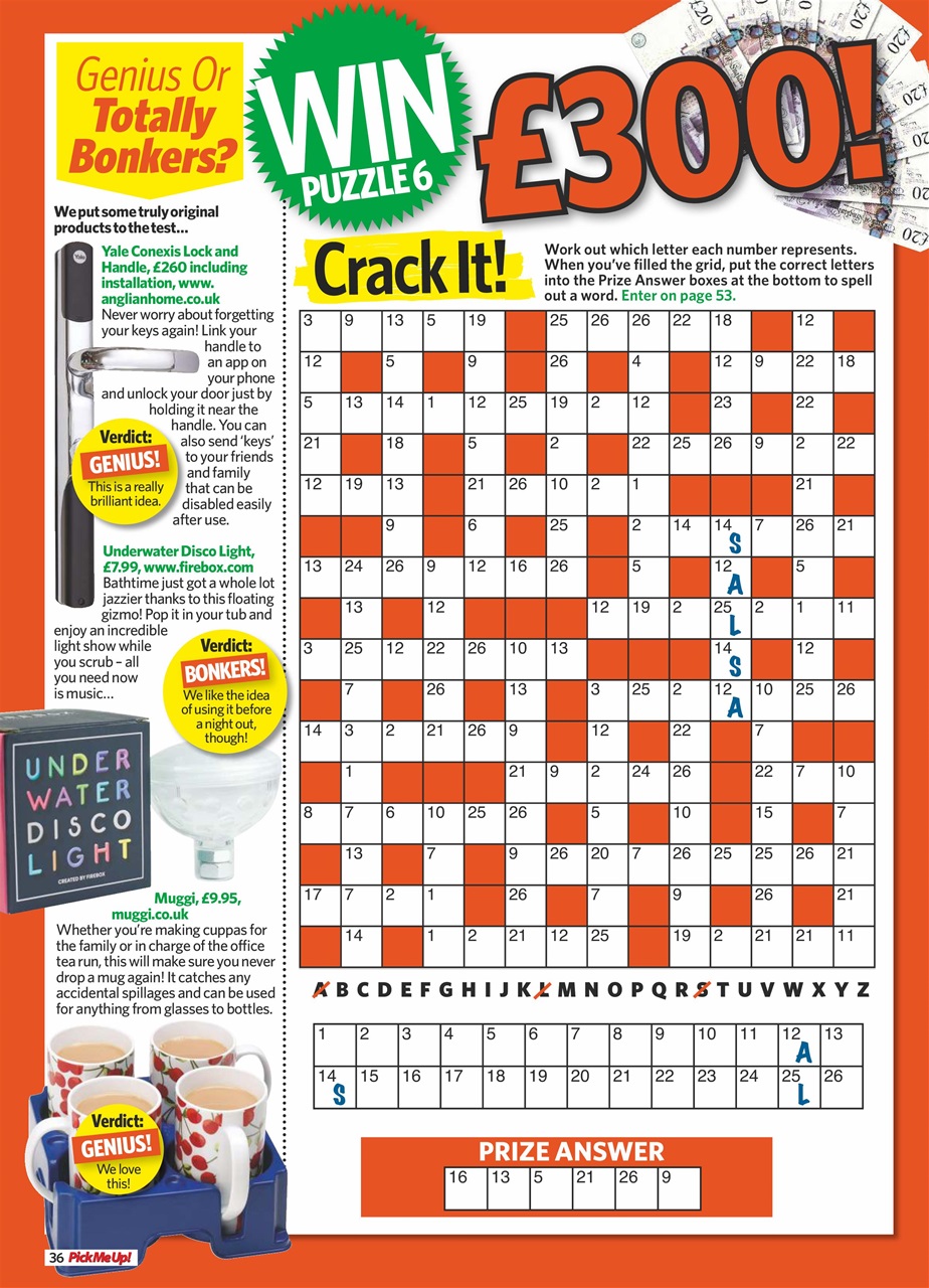 Pick Me Up Preview Pages