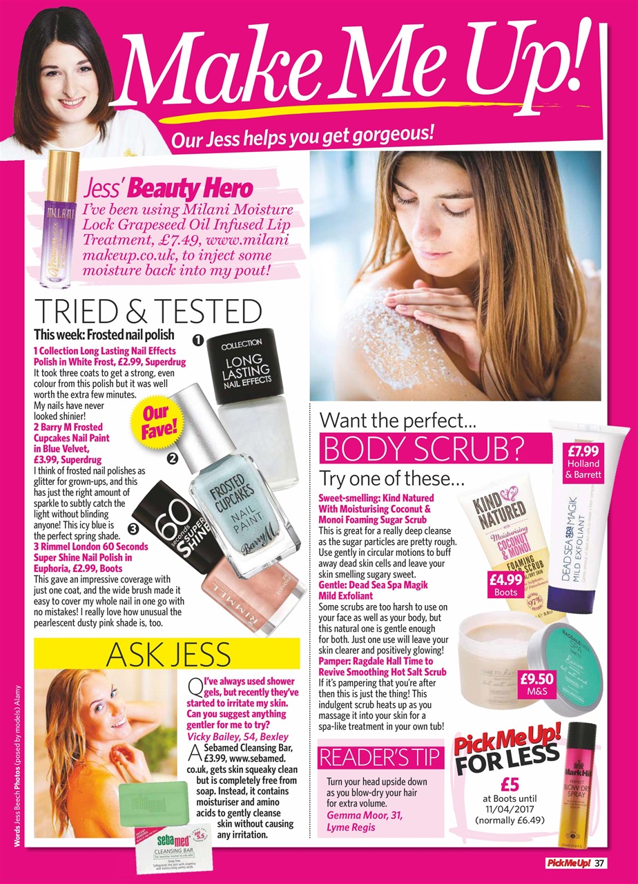 Pick Me Up Preview Pages