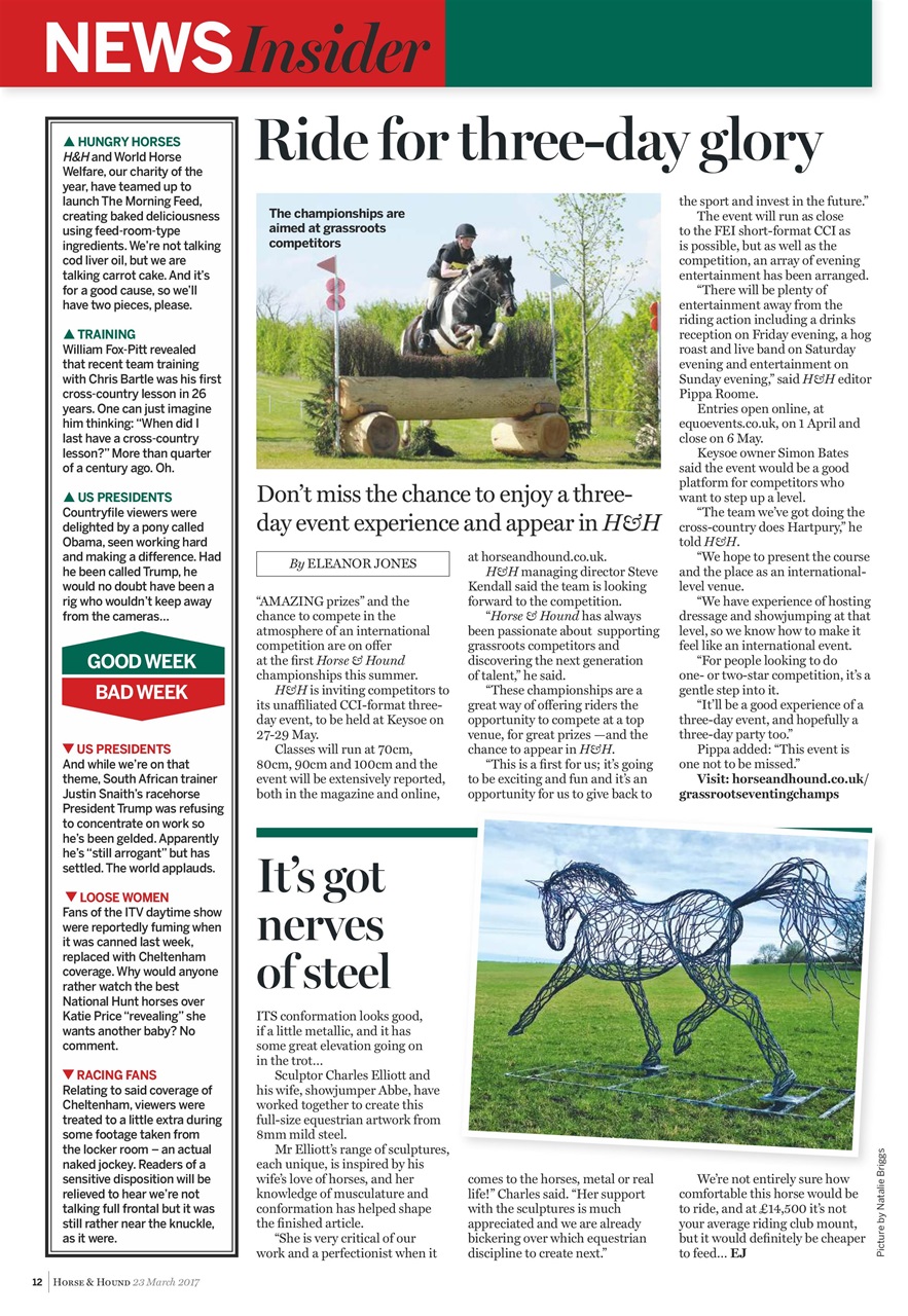 Horse & Hound Preview Pages