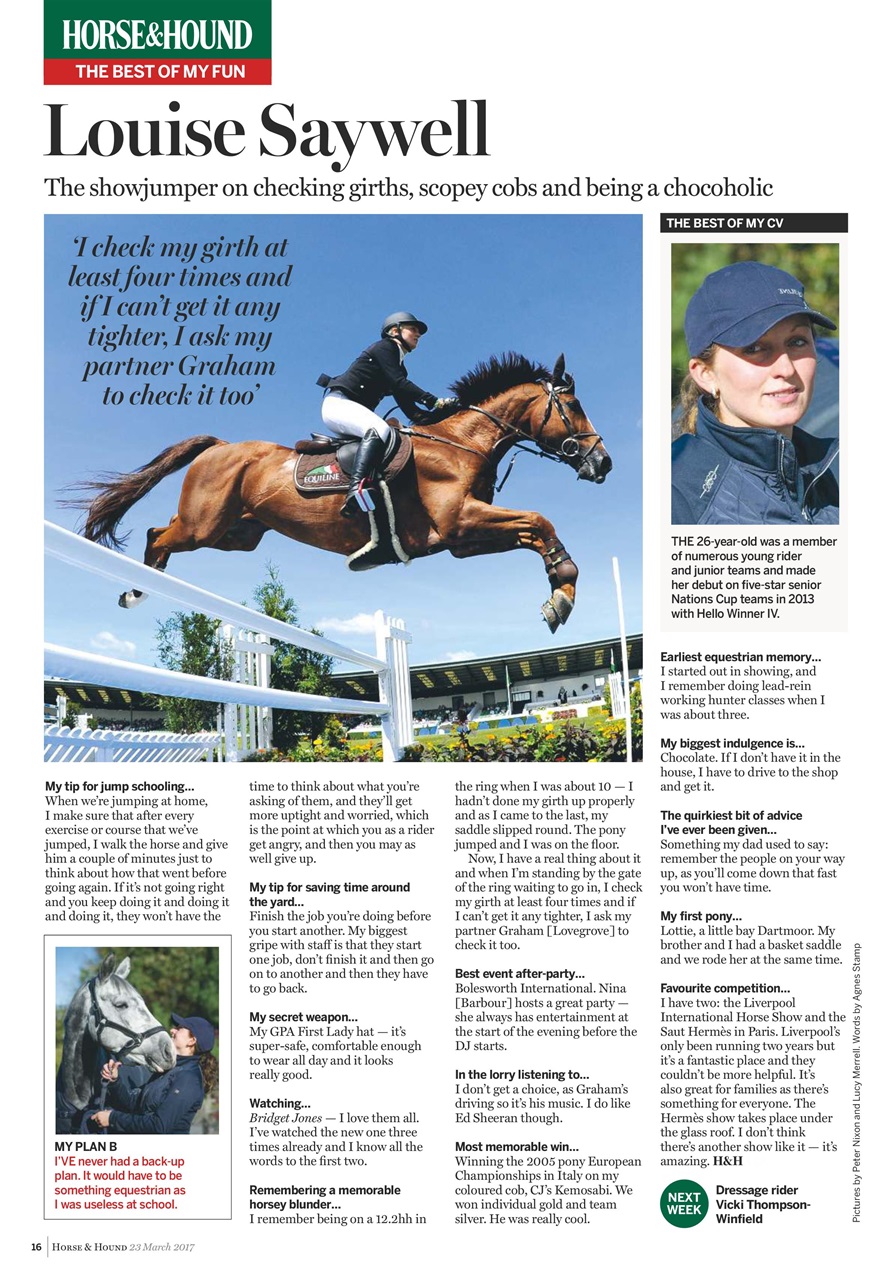 Horse & Hound Preview Pages