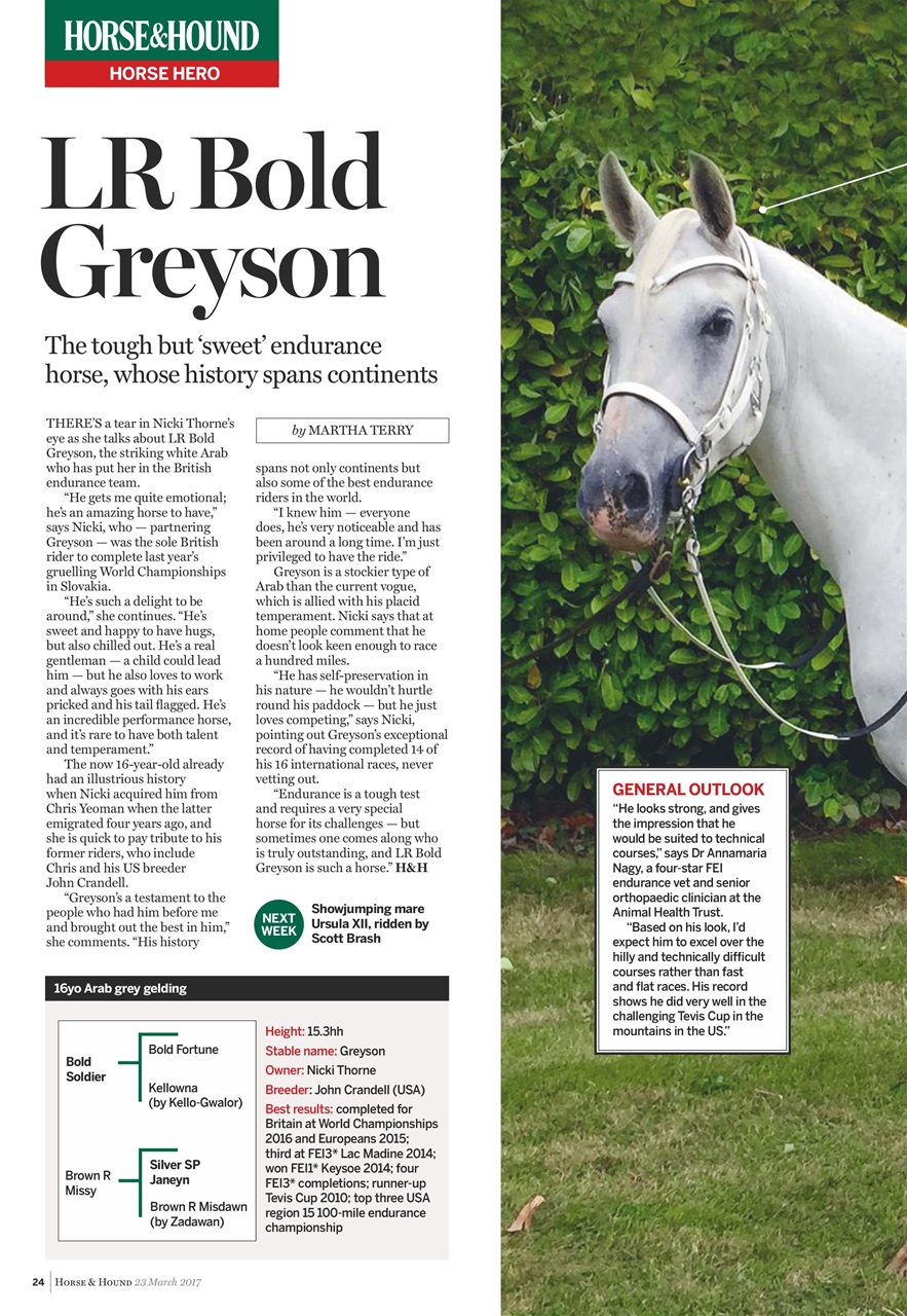 Horse & Hound Preview Pages
