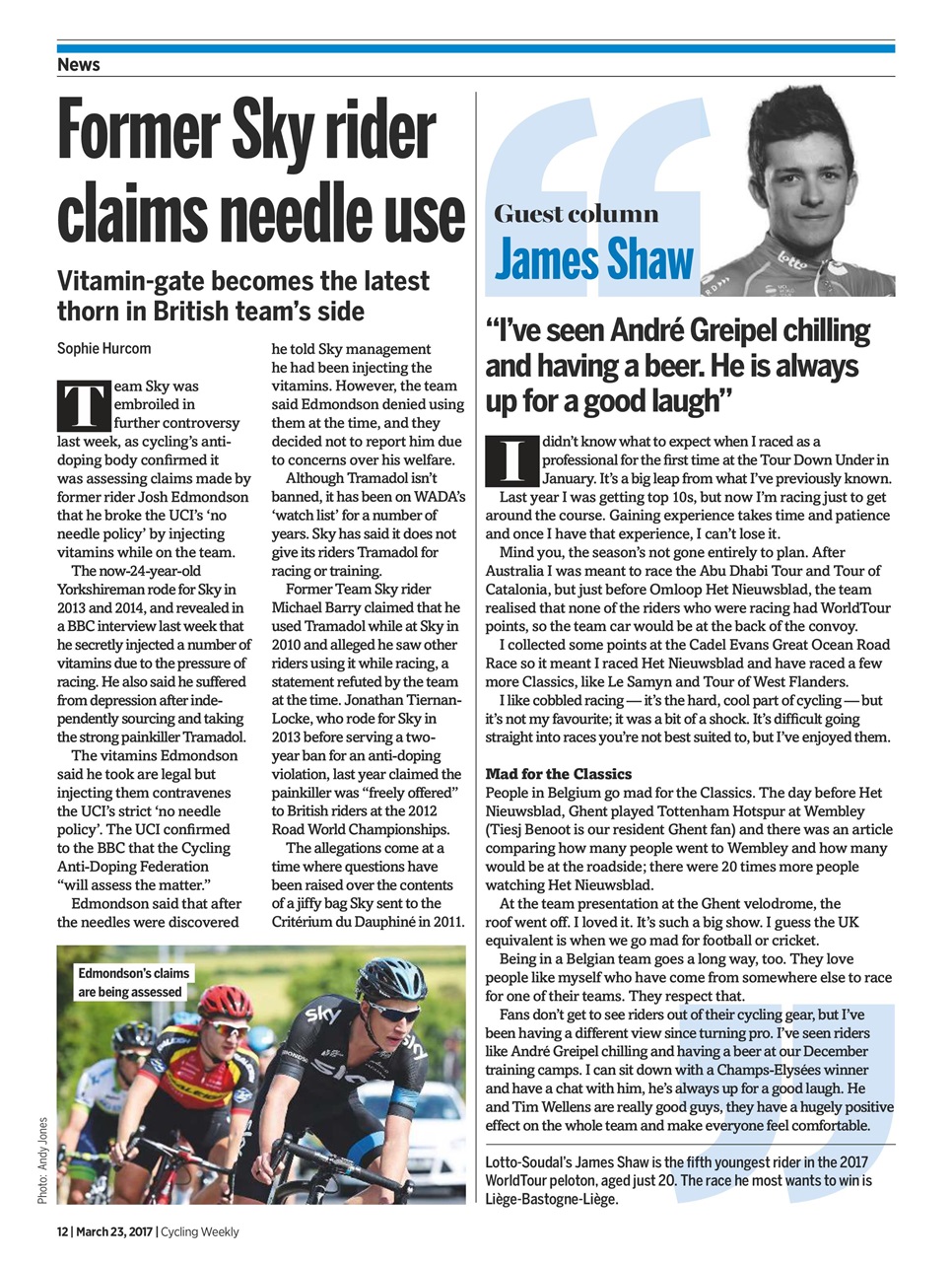 Cycling Weekly Preview Pages