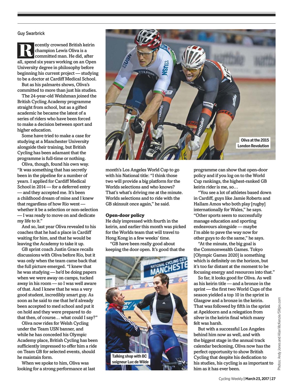 Cycling Weekly Preview Pages