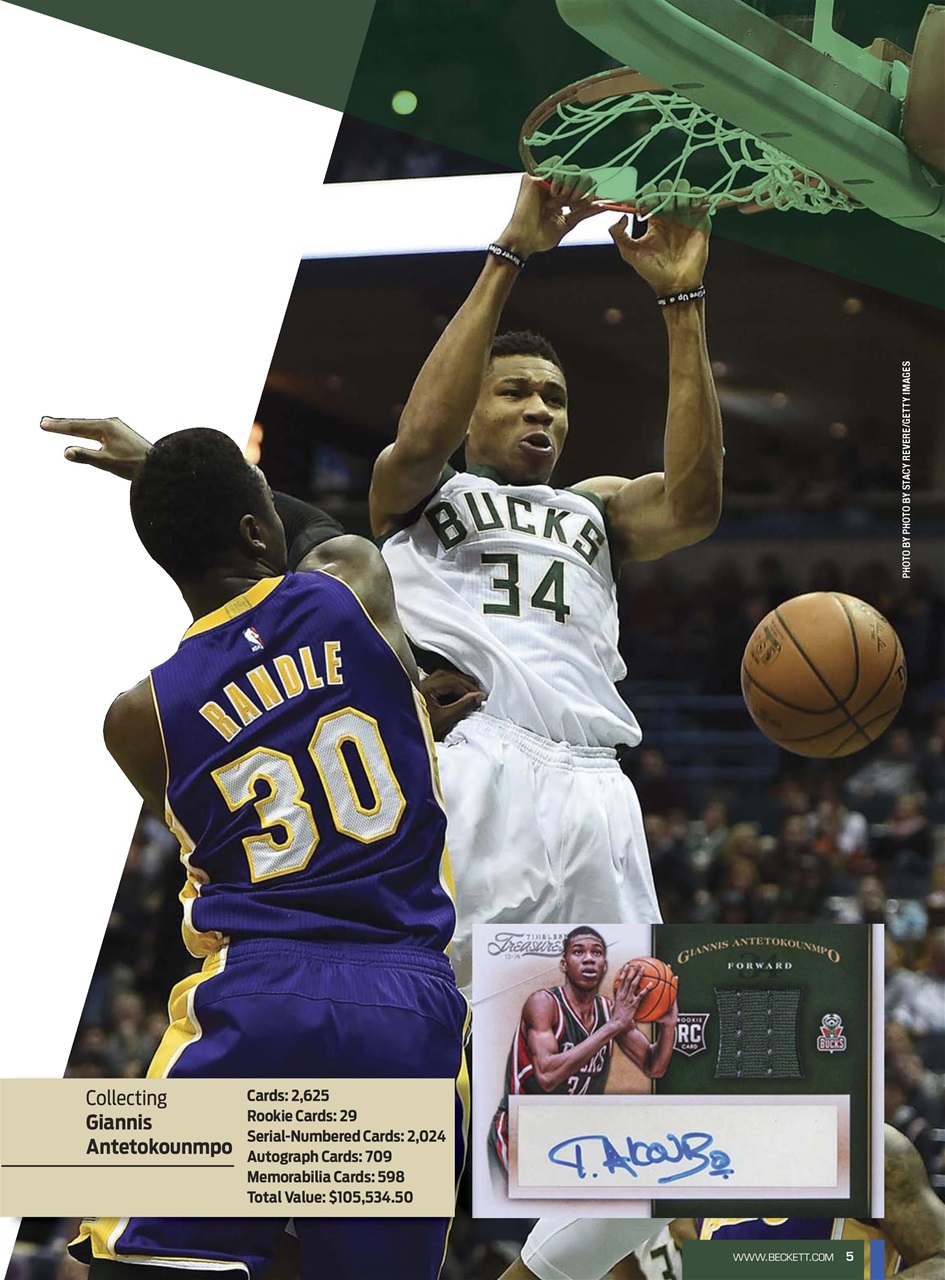 Beckett Basketball Magazine Preview Pages