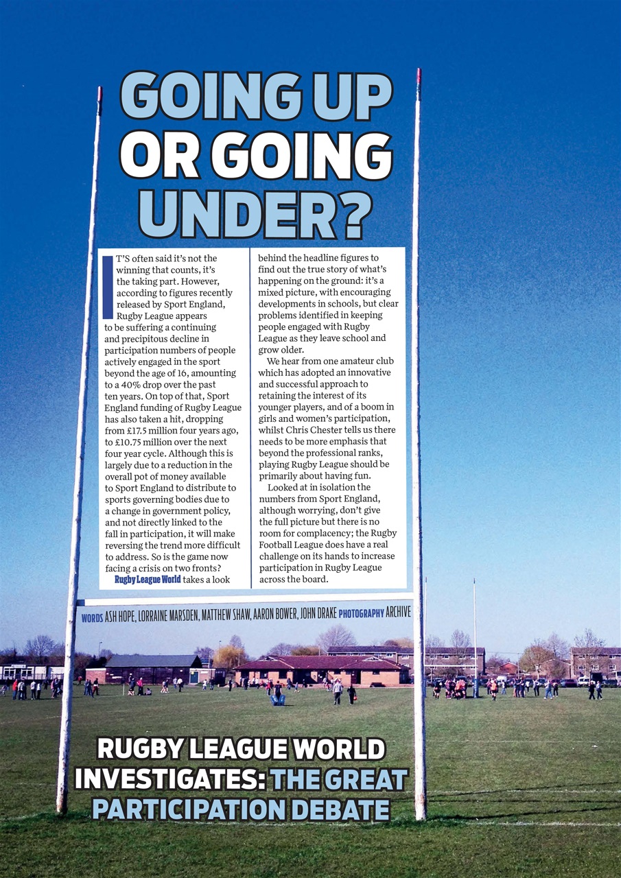 Rugby League World Preview Pages