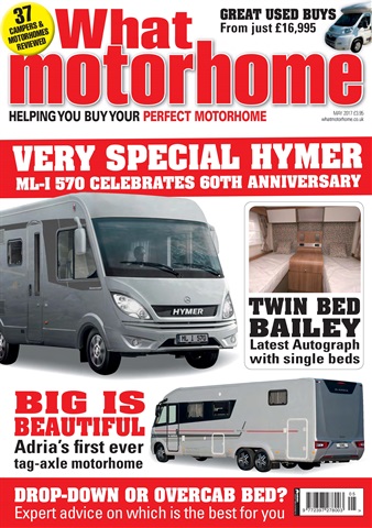 What Motorhome magazine issue May 2017