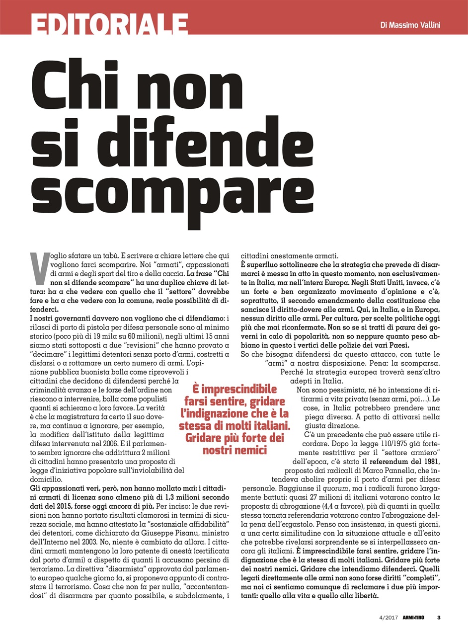 Armi E Tiro Preview Pages