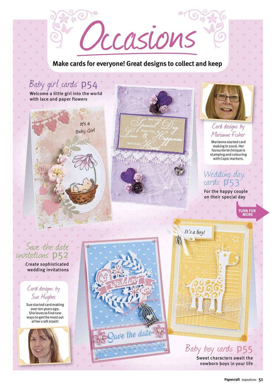 Papercraft Inspirations Preview Pages