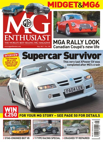 MG Enthusiast issue Vol. 47 No. 5 Supercar Survivor 