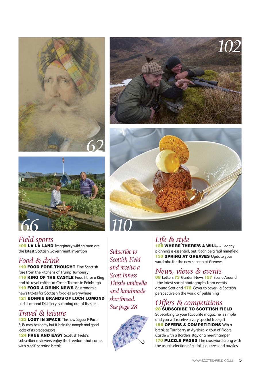 Scottish Field Preview Pages