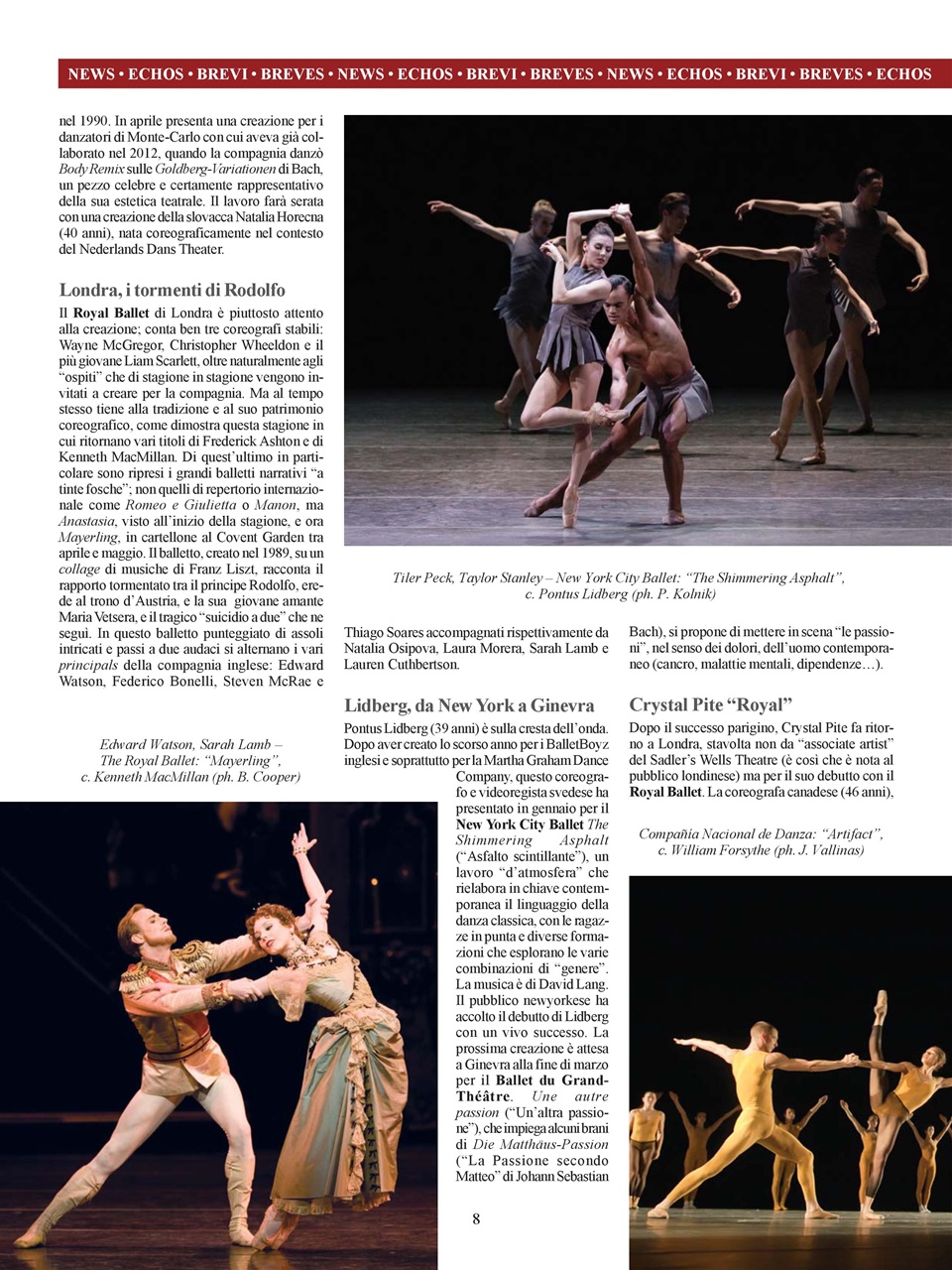 BALLET2000 Edizione Italia Preview Pages