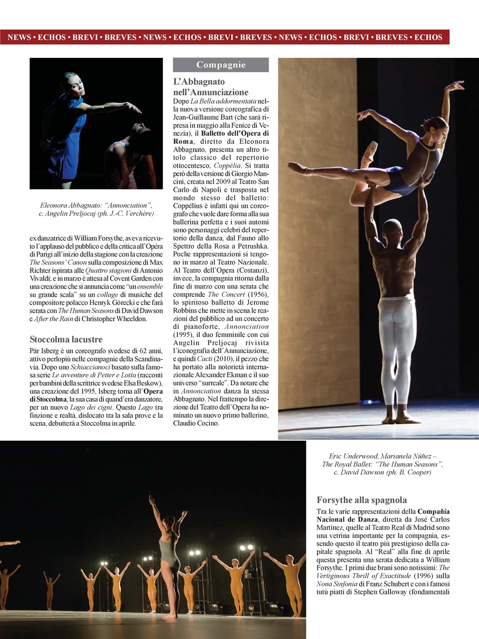 BALLET2000 Edizione Italia Preview Pages