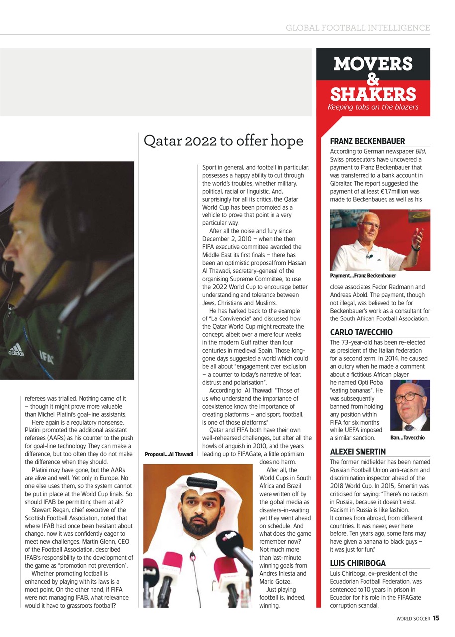 World Soccer Preview Pages