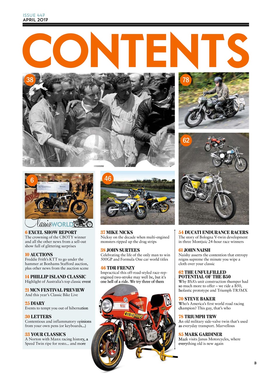 Classic Bike Preview Pages