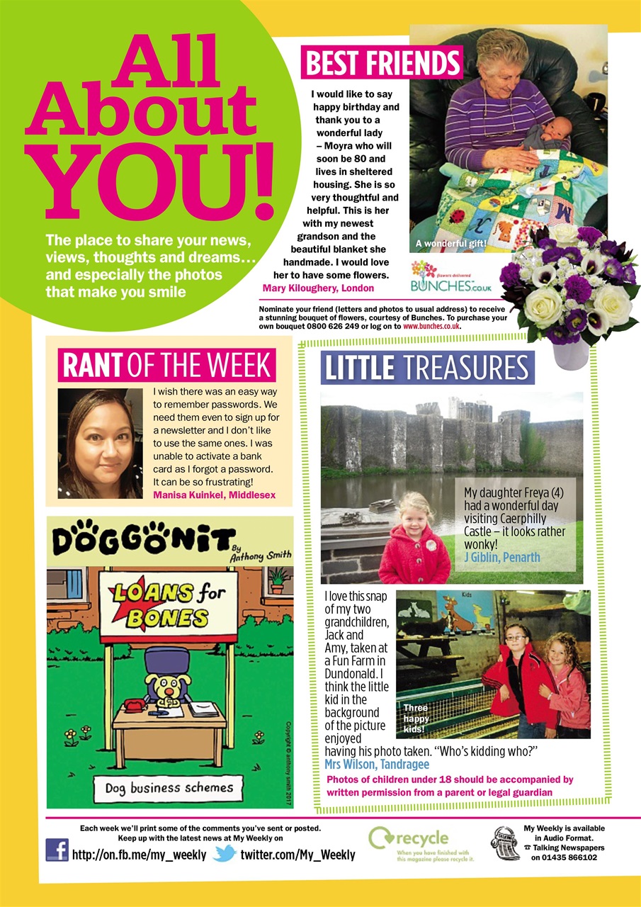 My Weekly Preview Pages