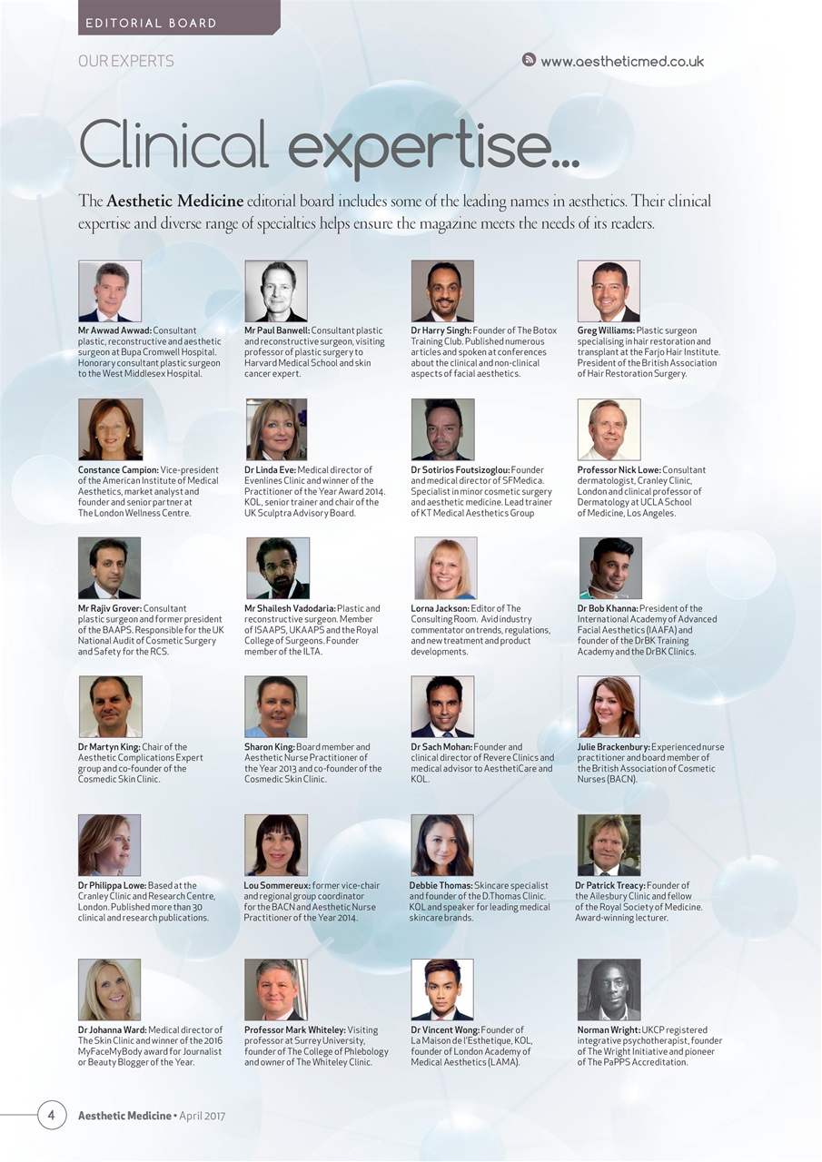 Aesthetic Medicine Preview Pages