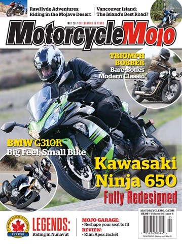 Motorcycle Mojo issue May 2017