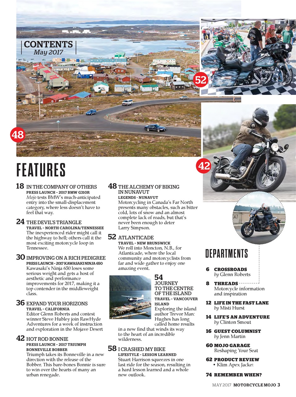 Motorcycle Mojo Preview Pages