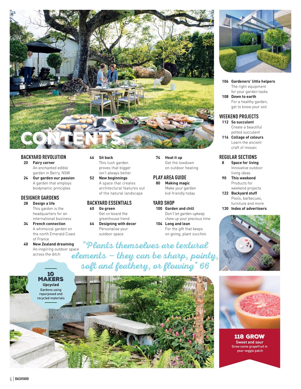 Backyard & Outdoor Living Preview Pages