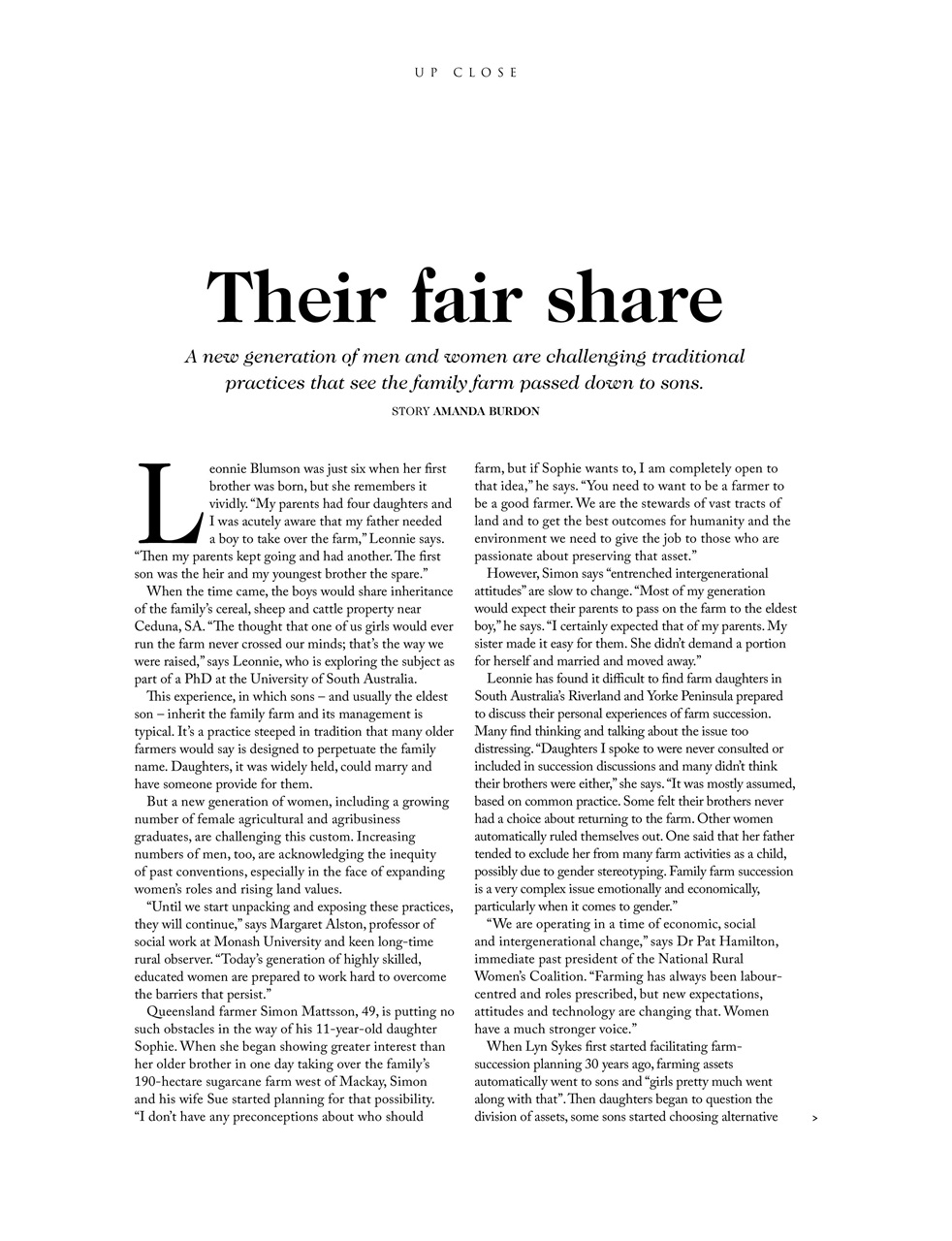 OUTBACK Magazine Preview Pages