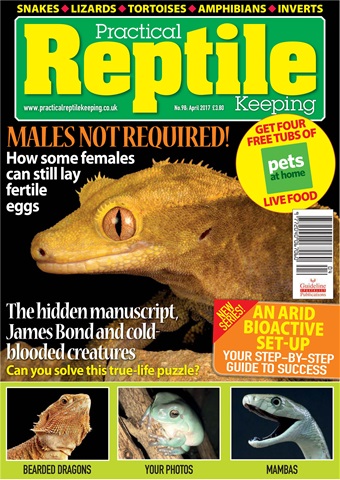 Practical Reptile Keeping issue April 2017