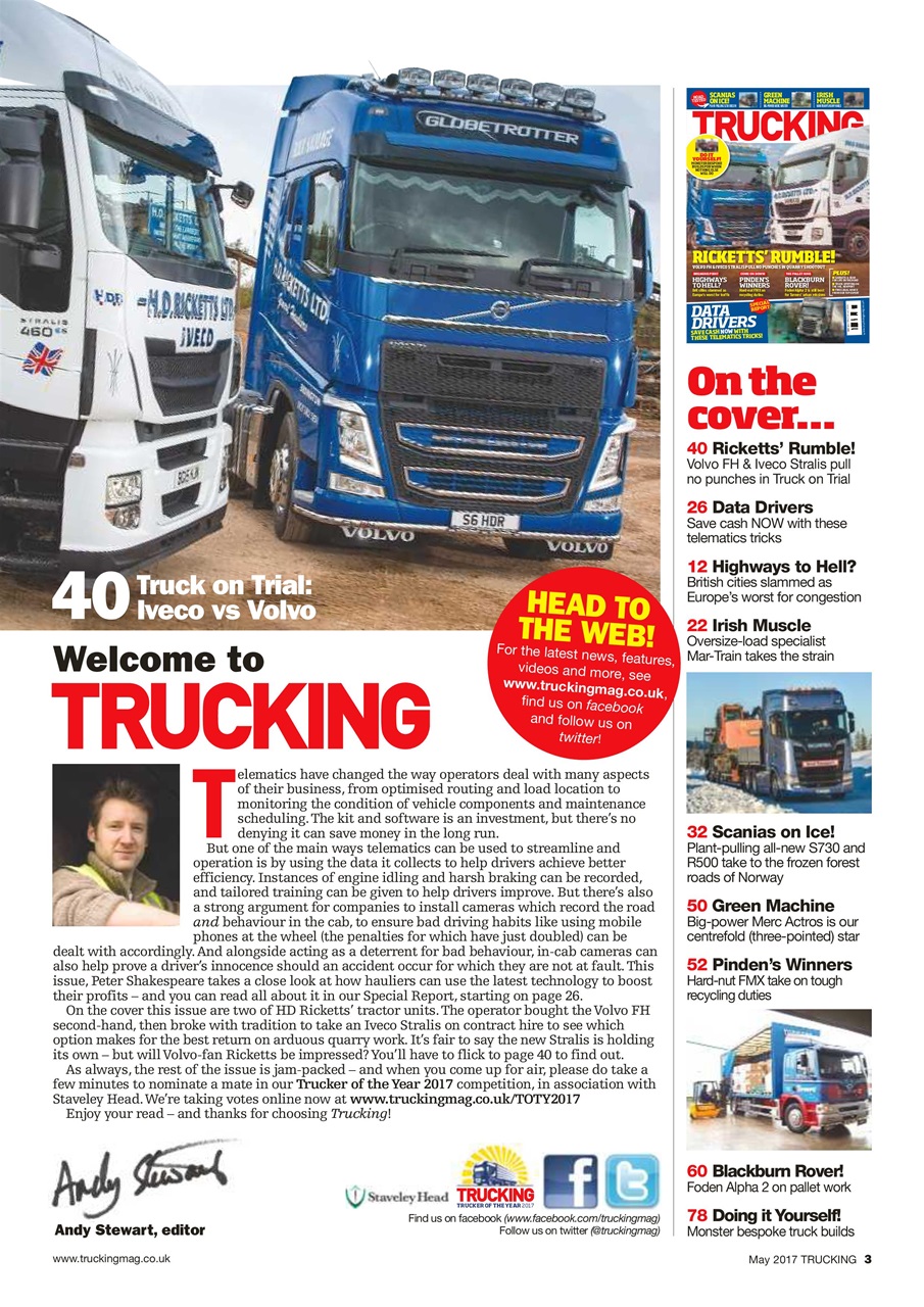 Trucking Magazine Preview Pages