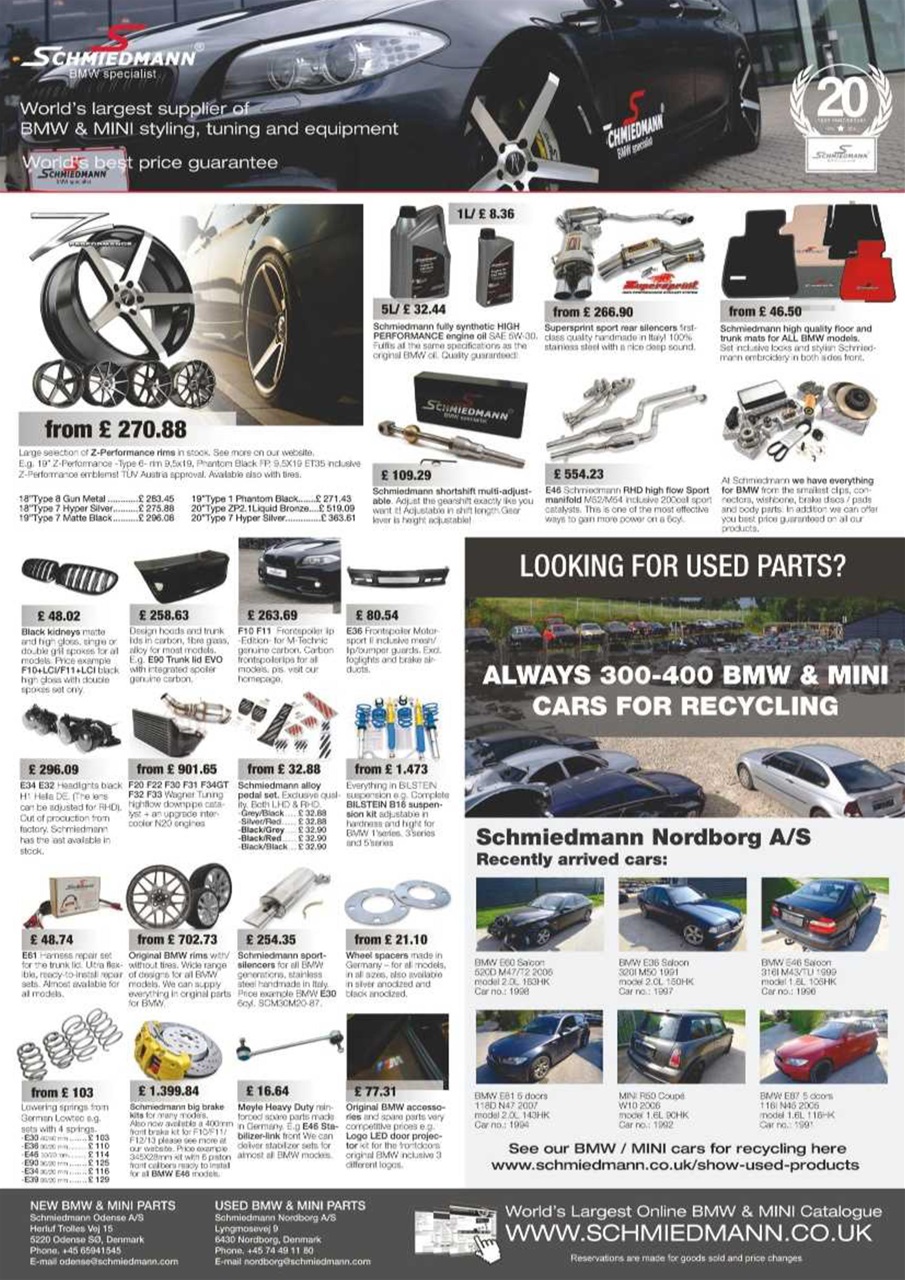 Performance BMW Preview Pages