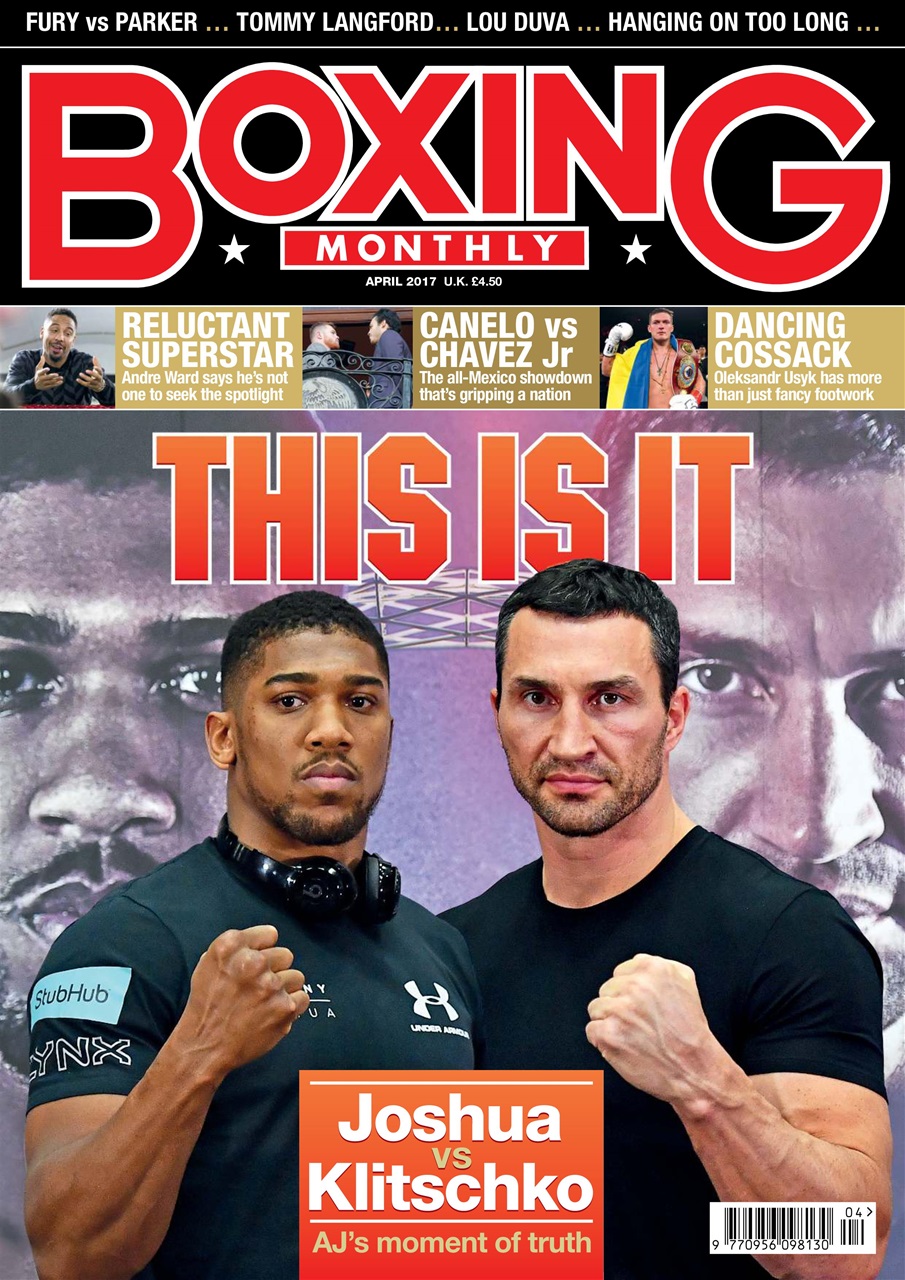 Boxing Monthly Preview Pages