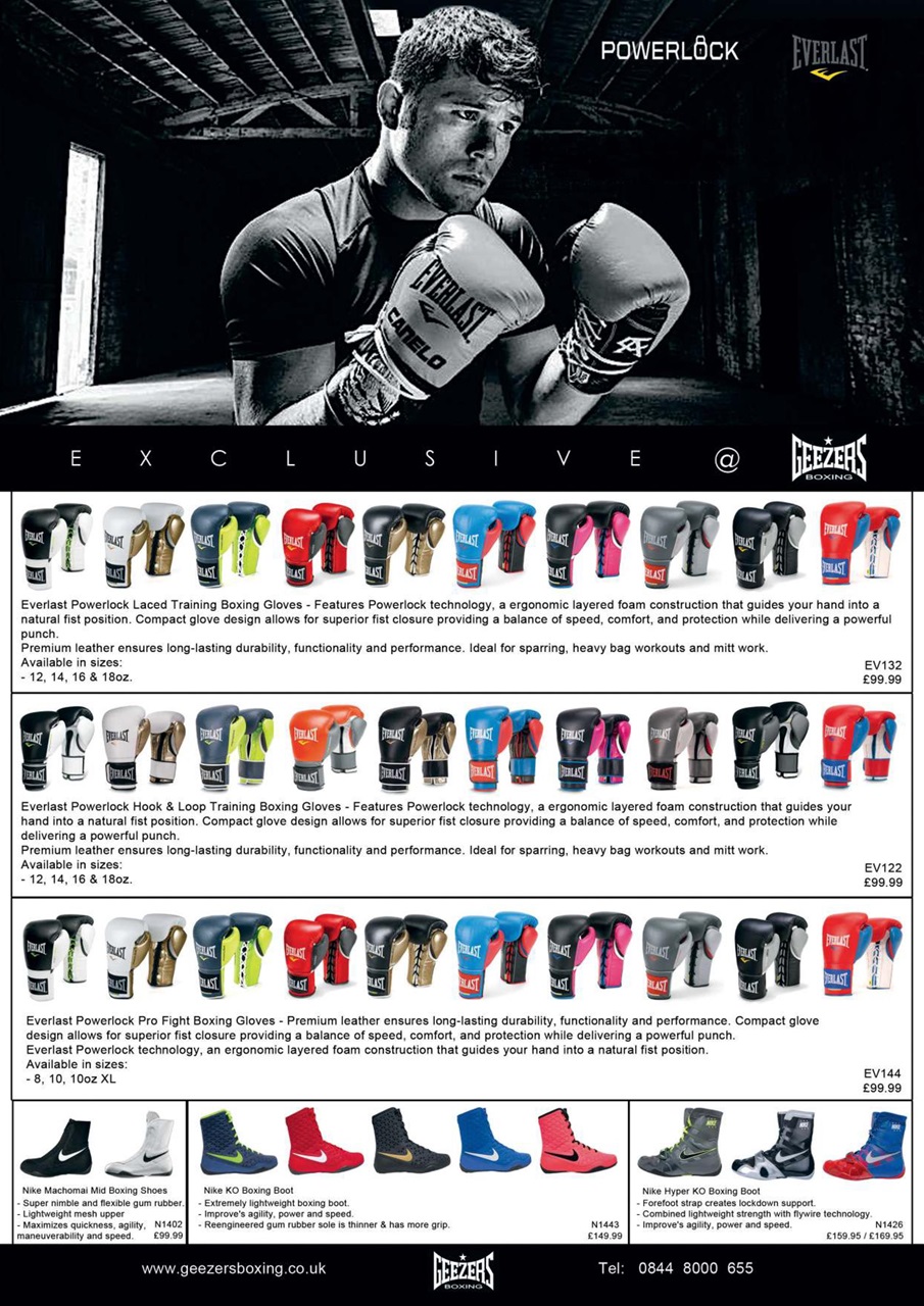 Boxing Monthly Preview Pages