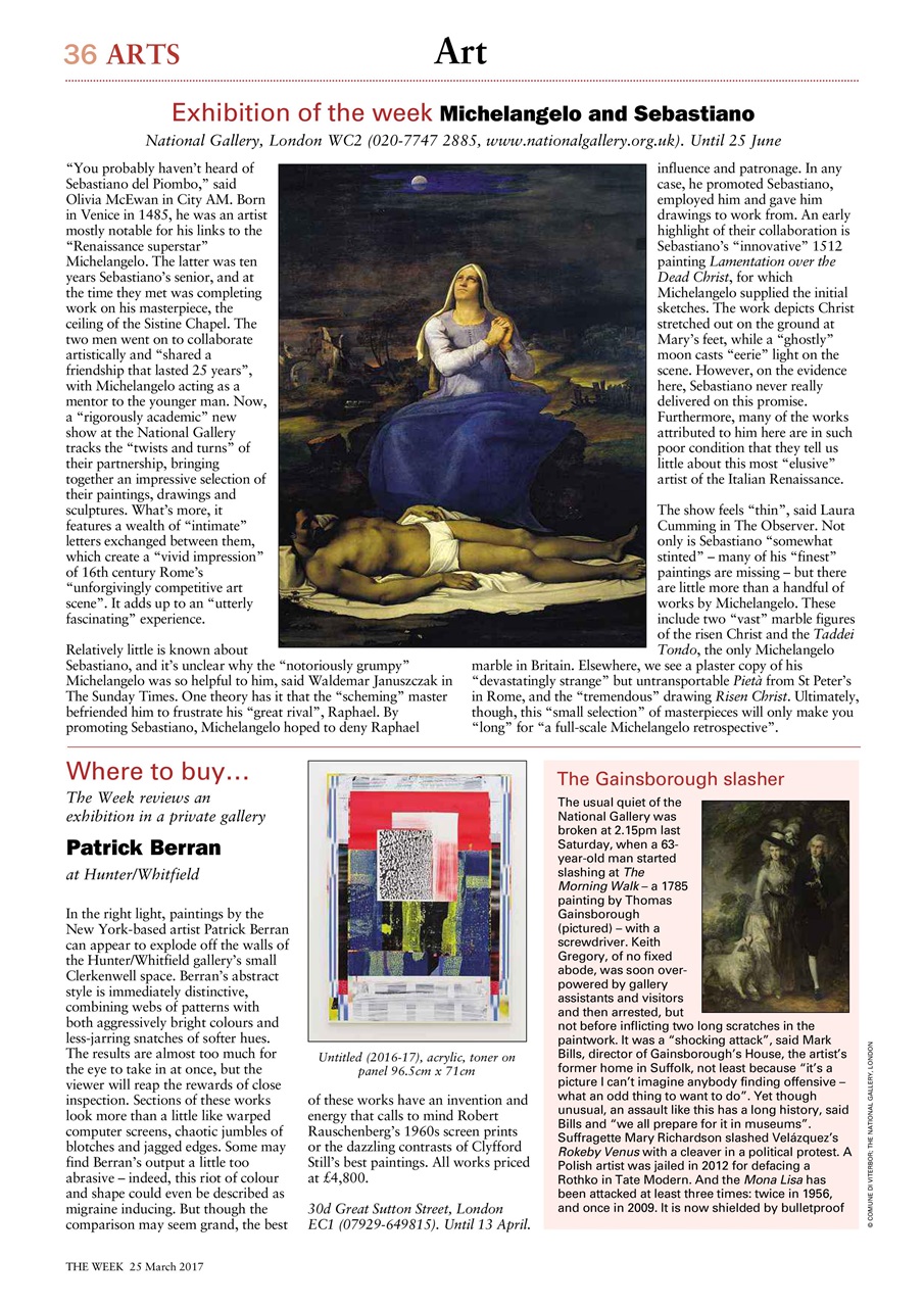 The Week Preview Pages