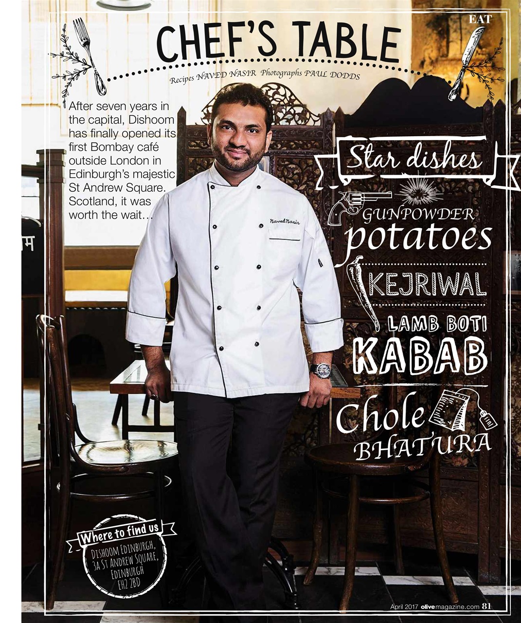 Olive Magazine Preview Pages