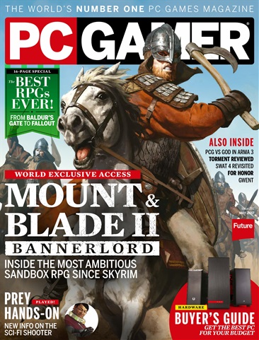 PC Gamer (US Edition) issue May 2017