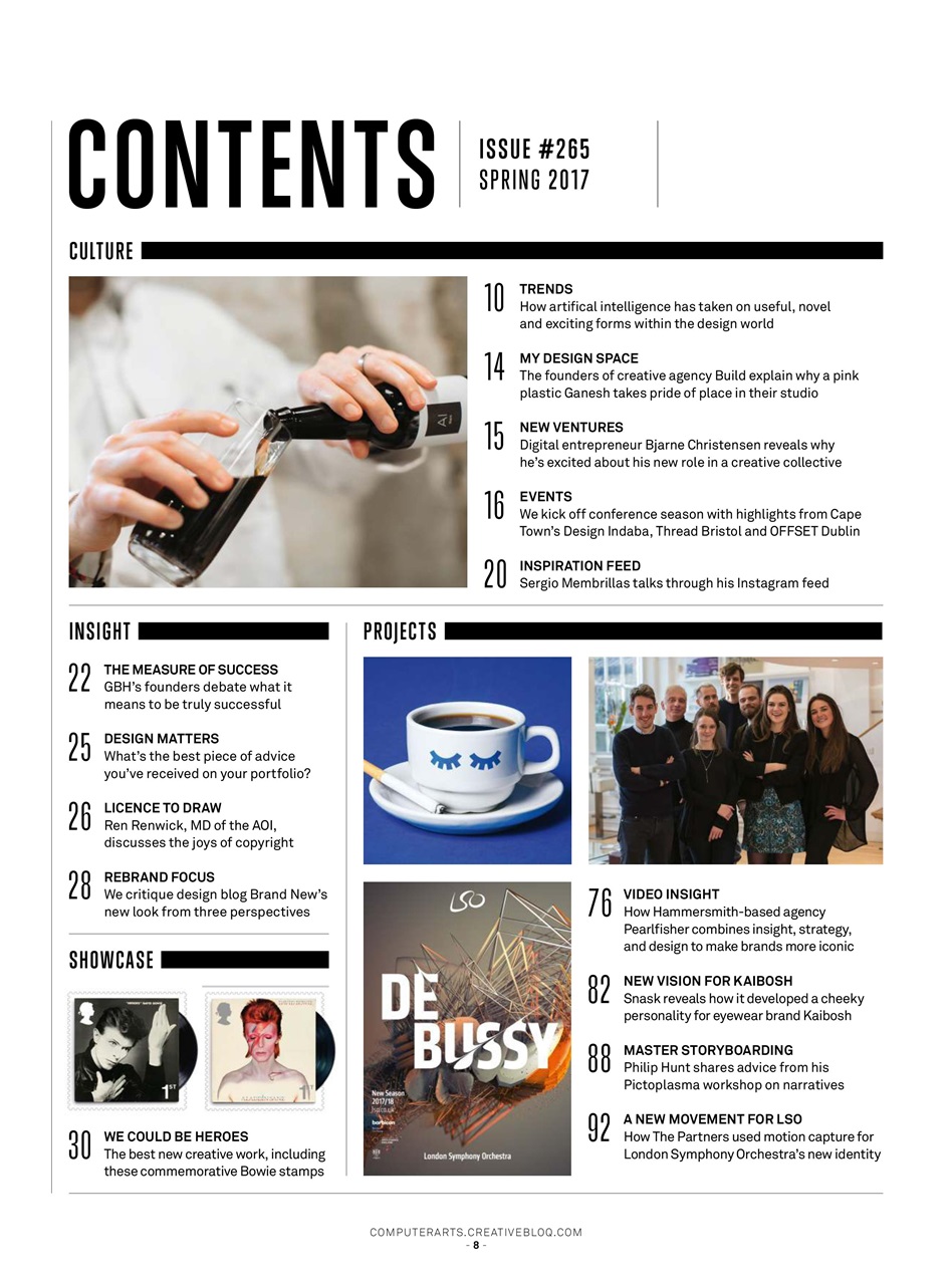 Computer Arts Preview Pages