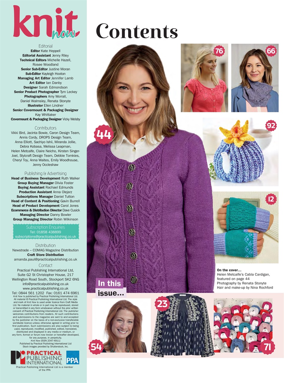 Knit Now Preview Pages