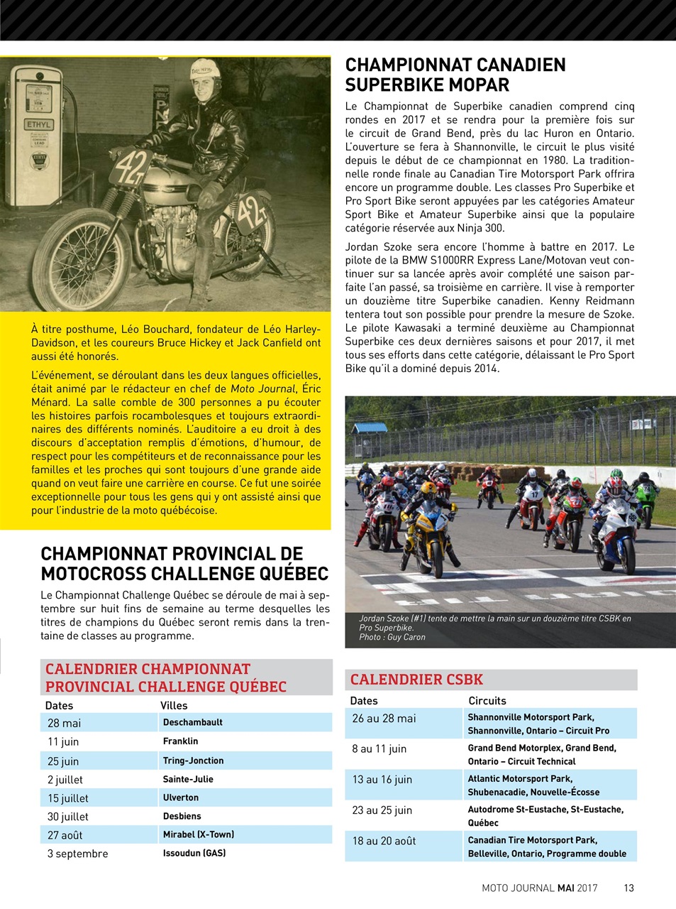 Moto Journal Preview Pages