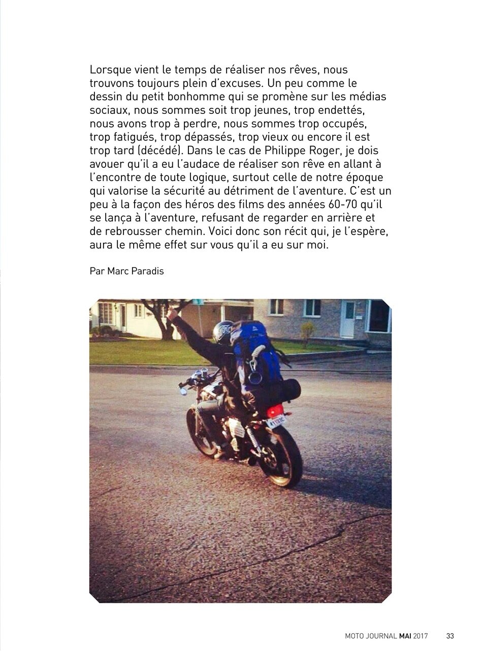 Moto Journal Preview Pages