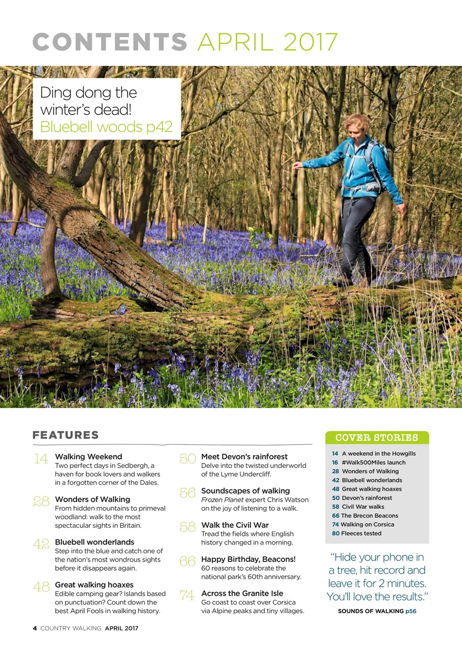 Country Walking Preview Pages