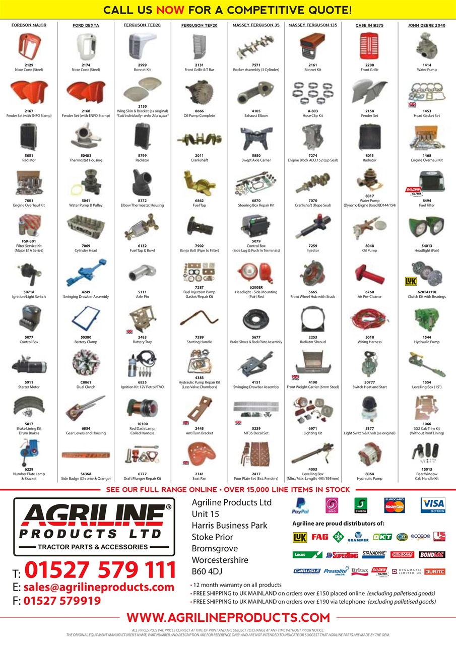 Tractor & Farming Heritage Magazine Preview Pages