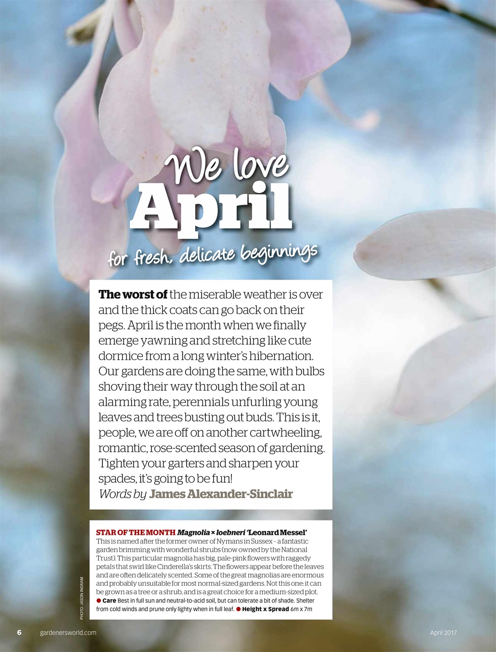 BBC Gardeners’ World Magazine Preview Pages