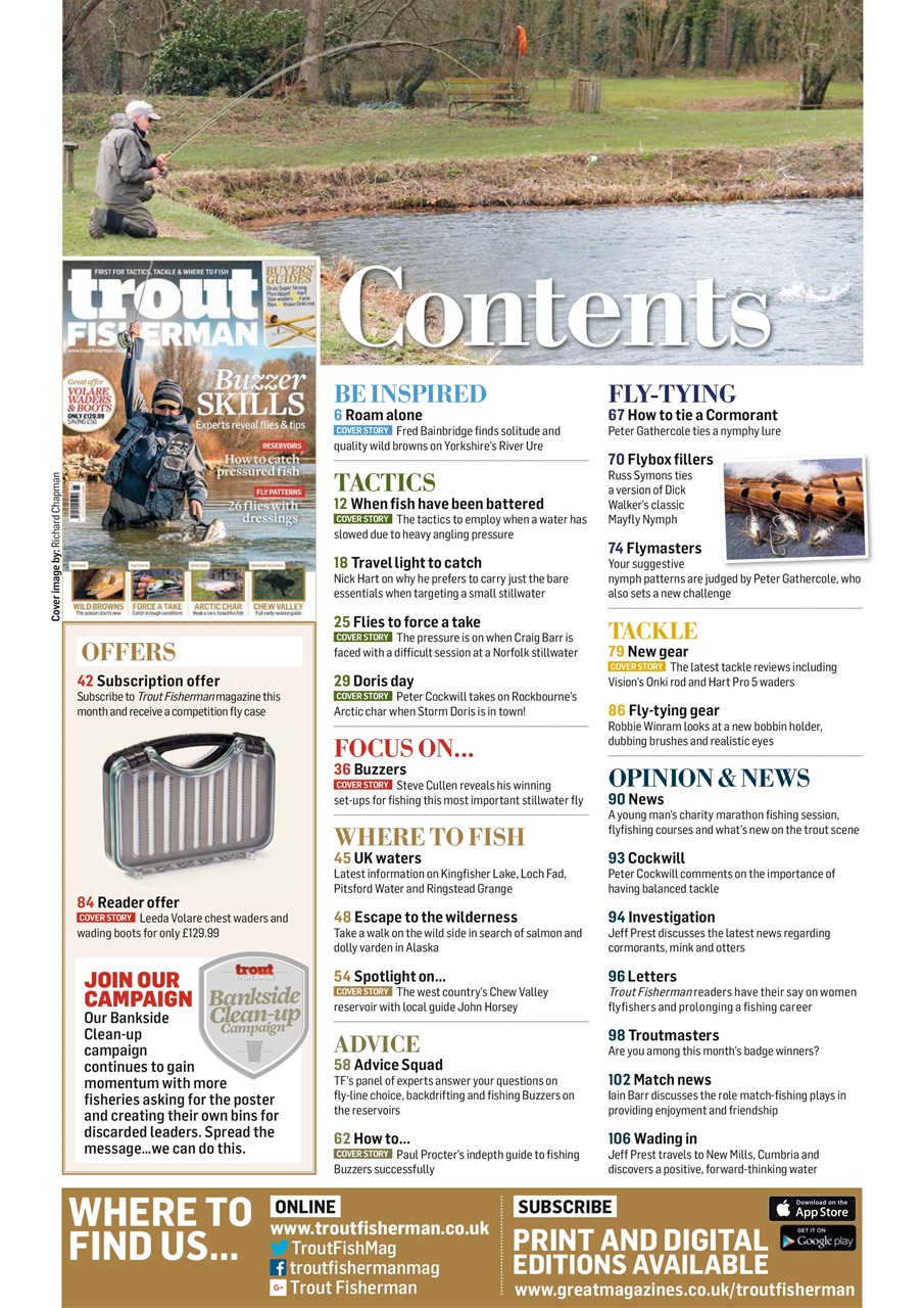Trout Fisherman Preview Pages