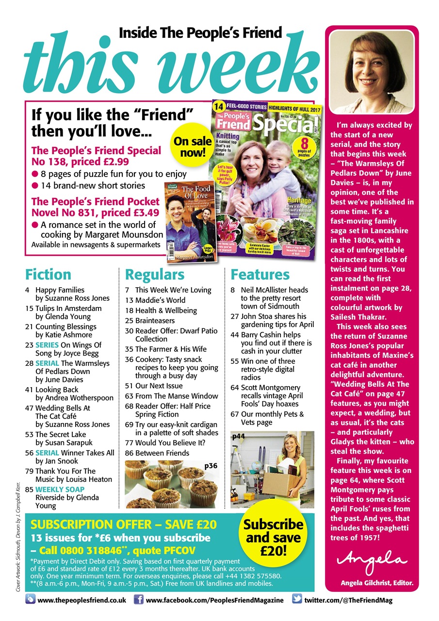 The People’s Friend Preview Pages