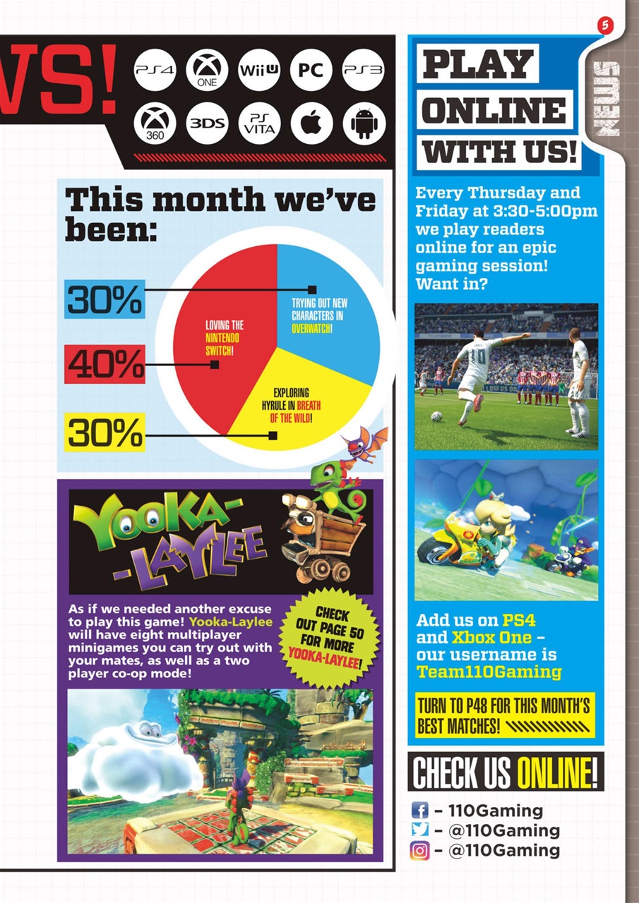 110% Gaming Preview Pages