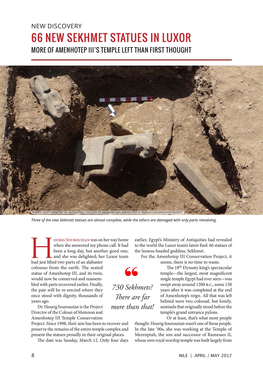 Nile Magazine Preview Pages