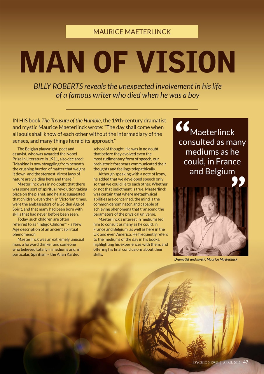 Psychic News Preview Pages