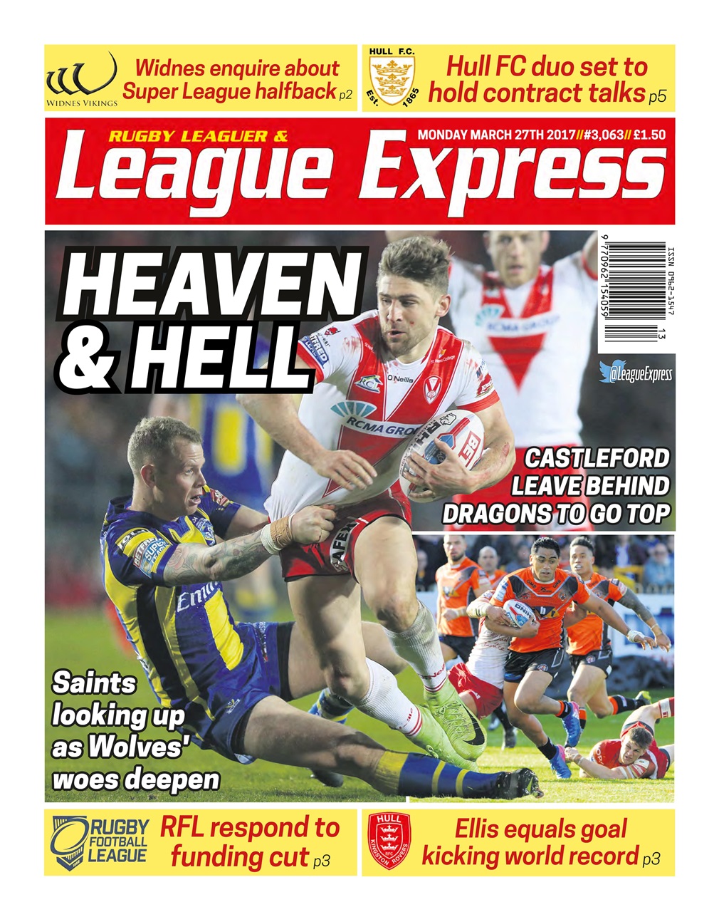 League Express Preview Pages