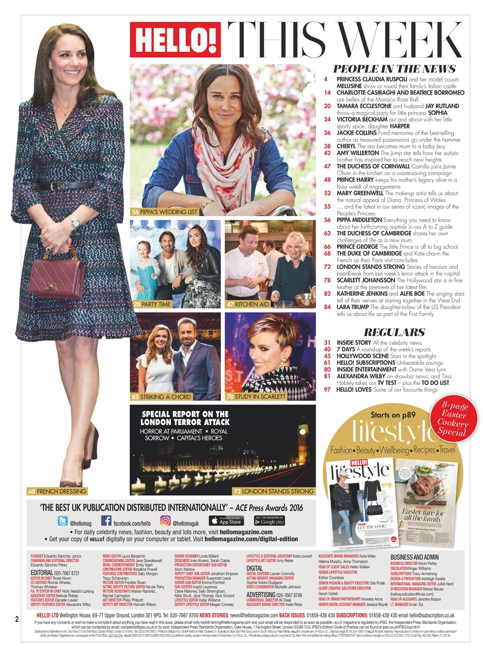 Hello! Magazine Preview Pages