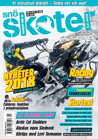 Tidningen Snöskoter issue 3-2017