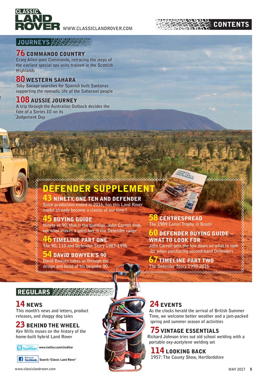 Classic Land Rover Magazine Preview Pages