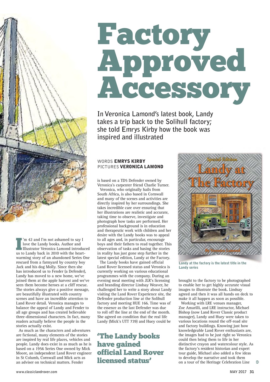 Classic Land Rover Magazine Preview Pages