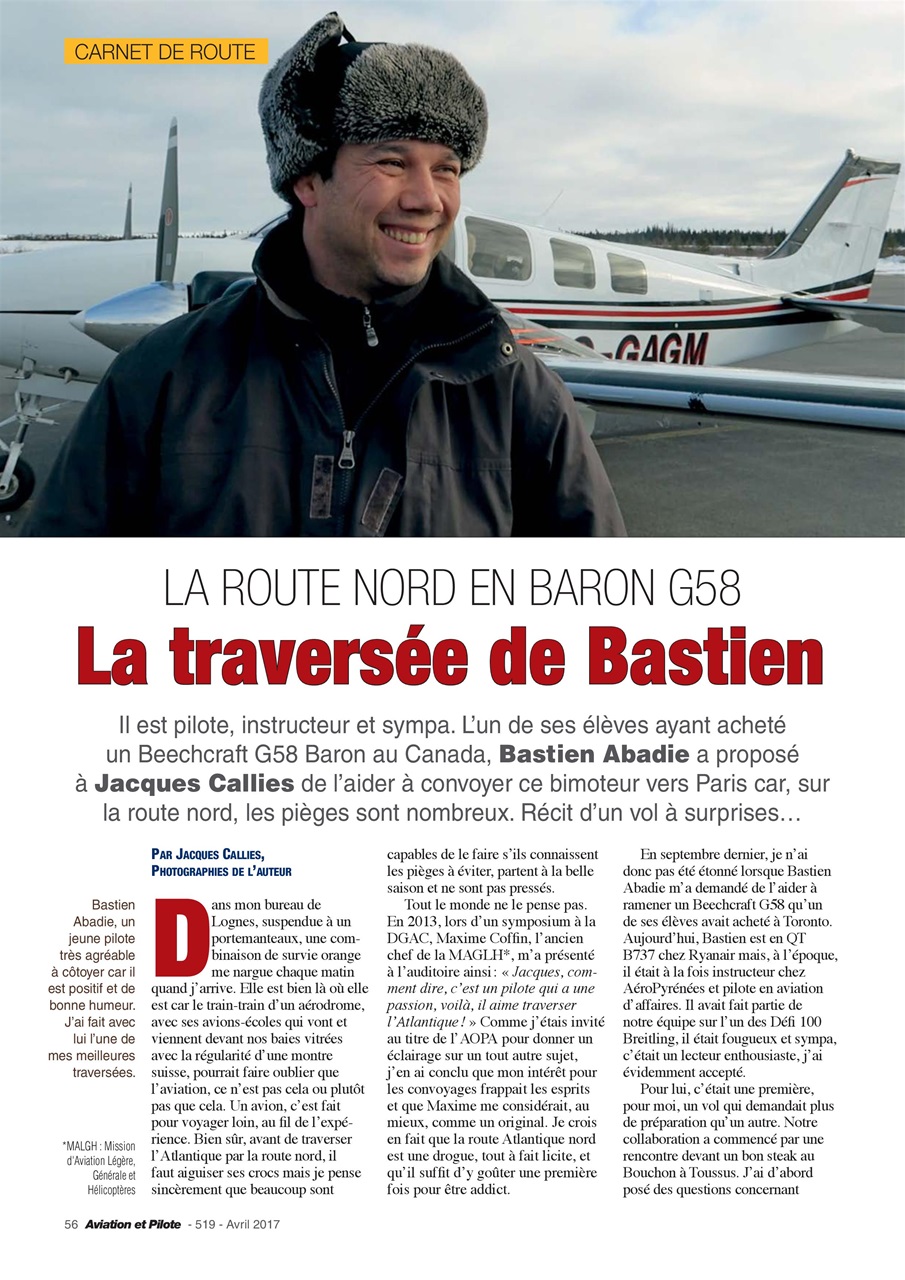 Aviation et Pilote Preview Pages